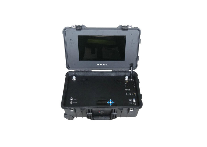 Aktówka Przenośny odbiornik wideo COFDM z 15.6 calowym monitorem LCD H.264