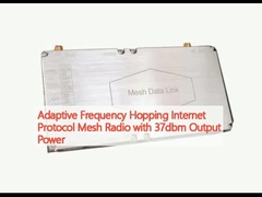 Adaptacyjna częstotliwość Hopping Internet Protocol Mesh Radio z mocą wyjściową 37 dBm